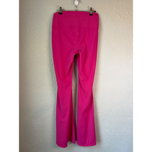 NWOT Joy Lab Pink High Waist Flared Leggings Athletic Pants Medium - Picture 6 of 6